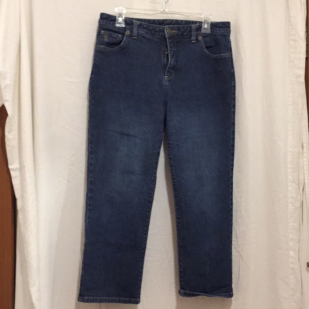 Lands End Ladies Blues Jeans Size 10 EUC